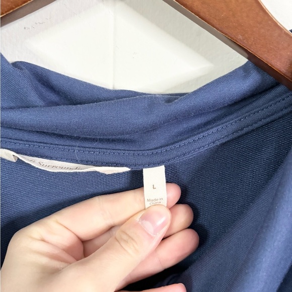 Soft Surroundings Kassidy pullover tunic size L blue - Picture 5 of 8